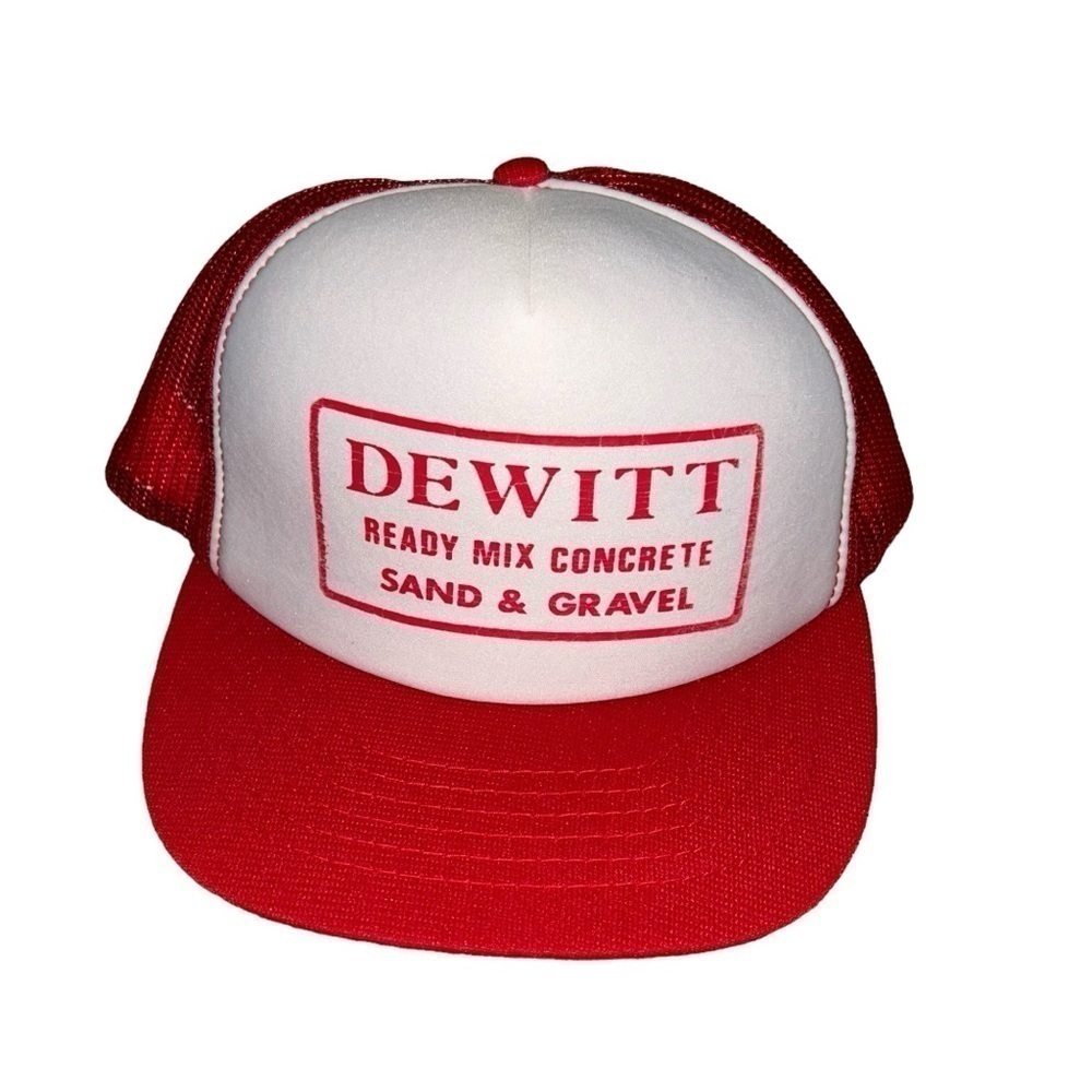 Vintage Dewitt Ready Mix Concrete Trucker Hat